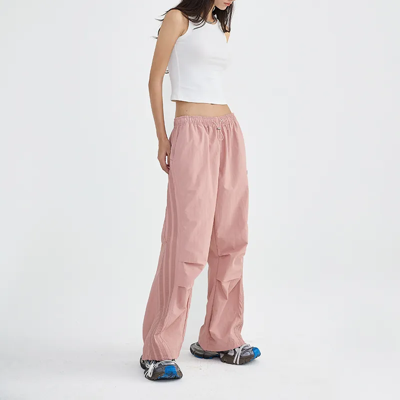 BENMYSHOWER Casual Pants Unisex Pink-6