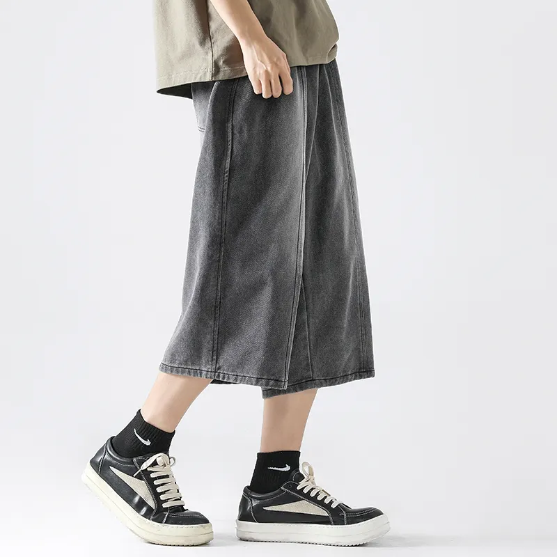 GOODHENLCE Denim Shorts Unisex-28
