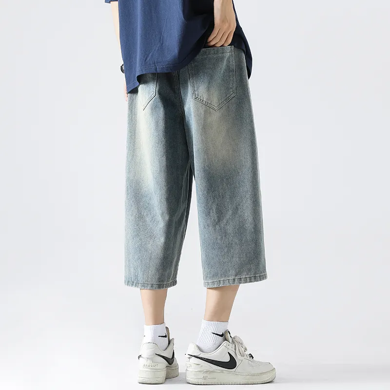 GOODHENLCE Denim Shorts Unisex-51