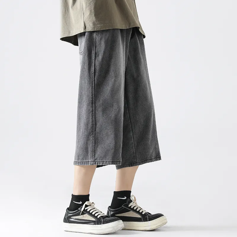 GOODHENLCE Denim Shorts Unisex-27