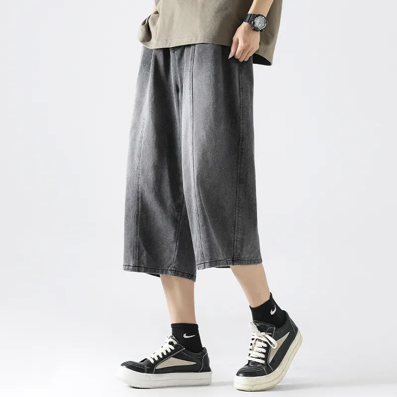 GOODHENLCE Denim Shorts Unisex-25