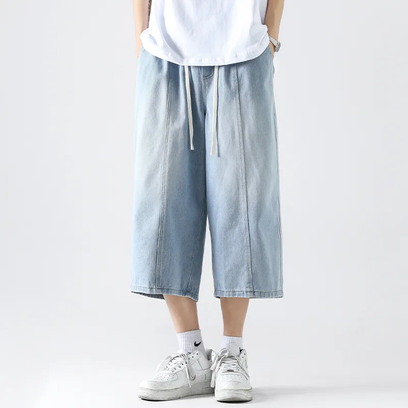 GOODHENLCE Denim Shorts Unisex-3