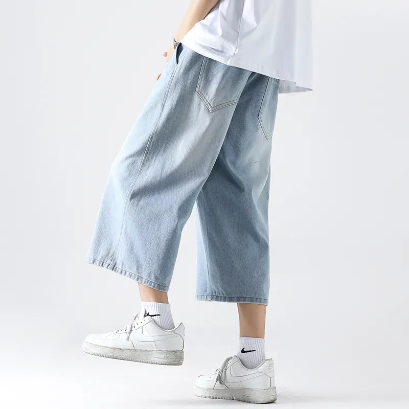 GOODHENLCE Denim Shorts Unisex-2
