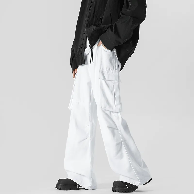 Lightning X Storm Jeans Unisex White-3