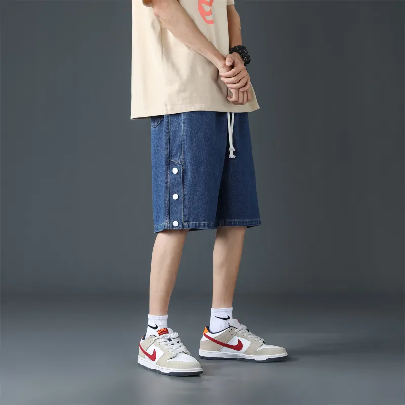 Lightning X Storm Denim Shorts Unisex-4