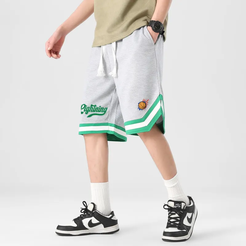 Lightning X Storm Basketball Shorts Unisex-10