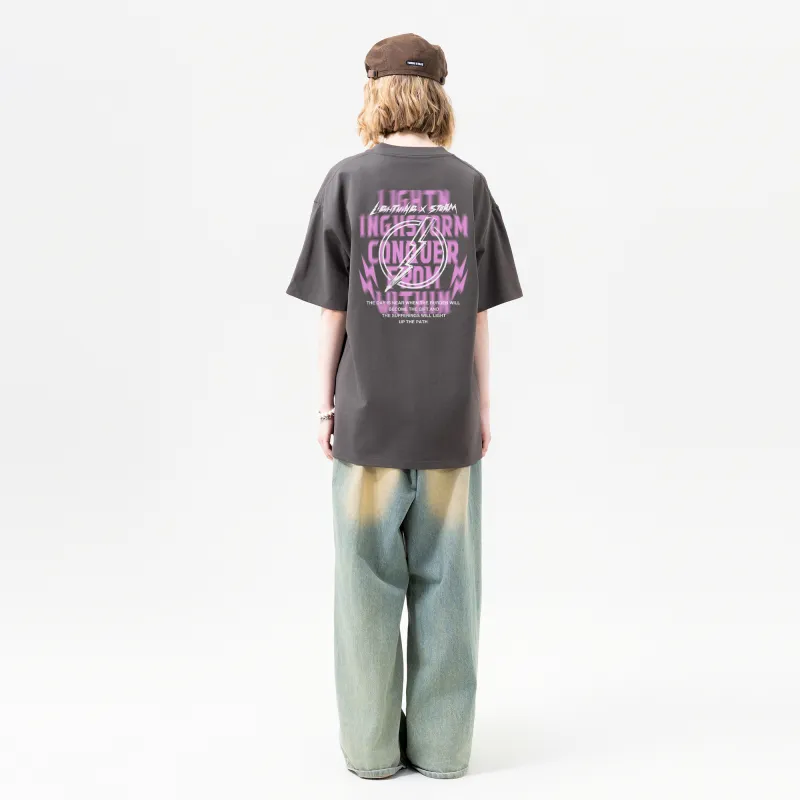 Lightning X Storm T Shirt Unisex-14