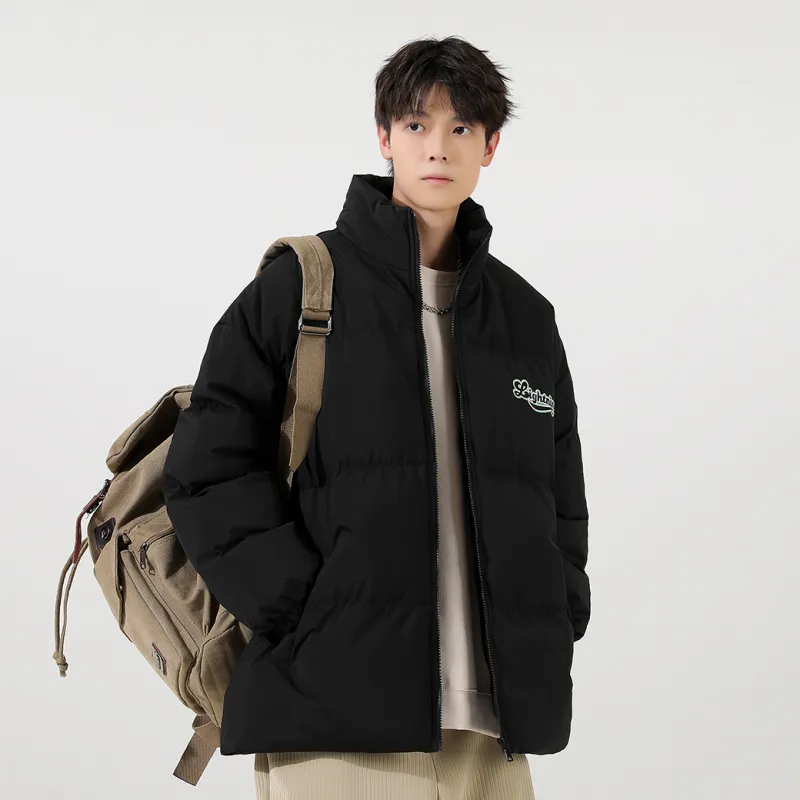 Lightning X Storm Retro Preppy Unisex Quilted Jacket-5