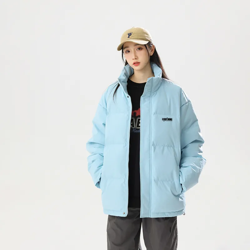 Lightning X Storm Down Jacket Unisex Navy Blue-16