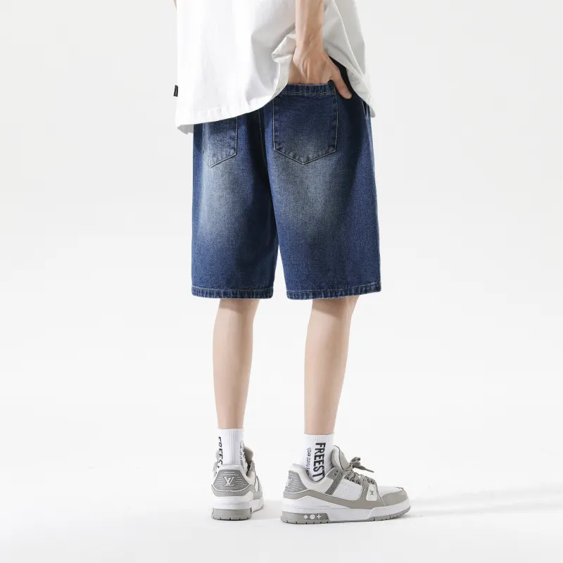 Lightning X Storm Denim Shorts Unisex-18