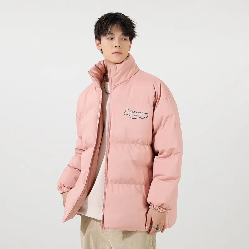 Lightning X Storm Retro Preppy Unisex Quilted Jacket-20