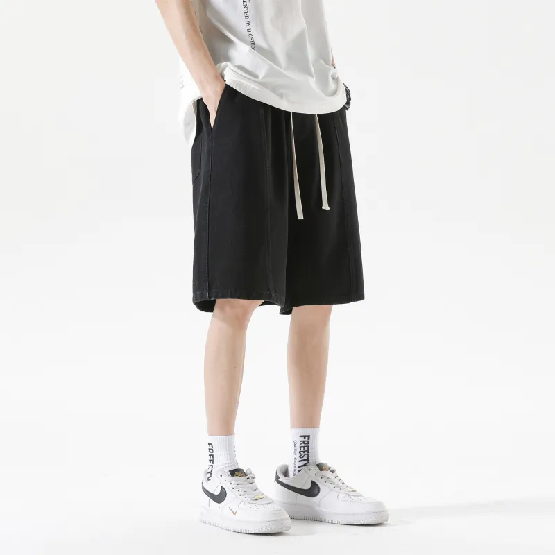 Lightning X Storm Denim Shorts Unisex-3