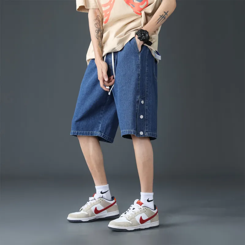 Lightning X Storm Denim Shorts Unisex-2