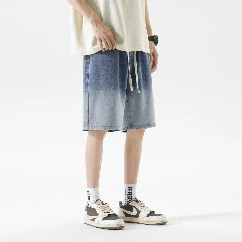 Lightning X Storm Denim Shorts Unisex-4