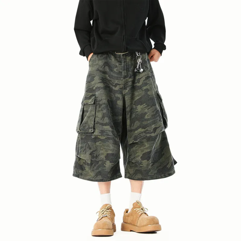 Lightning X Storm Denim Shorts Unisex-4