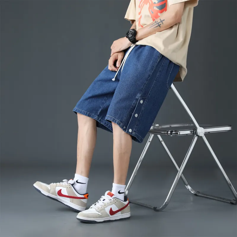 Lightning X Storm Denim Shorts Unisex-5