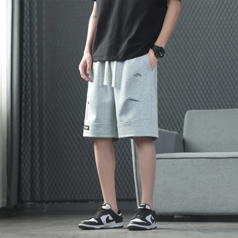 Lightning X Storm Casual Shorts Unisex Light Gray-2