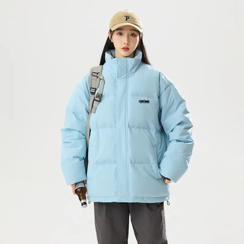 Lightning X Storm Down Jacket Unisex Navy Blue-19
