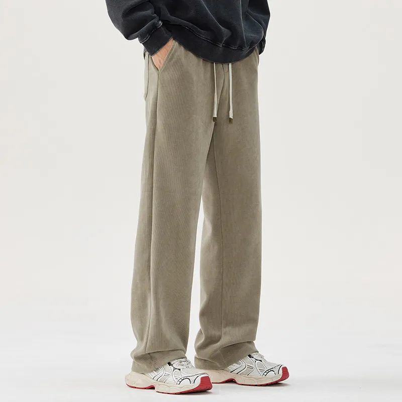 Lightning X Storm Casual Pants Unisex Umber-17