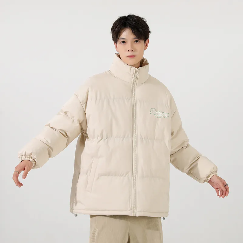 Lightning X Storm Retro Preppy Unisex Quilted Jacket-9