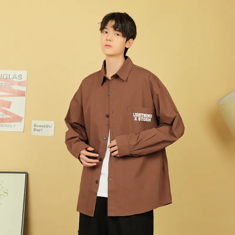 Lightning X Storm Shirt Coat Unisex-13