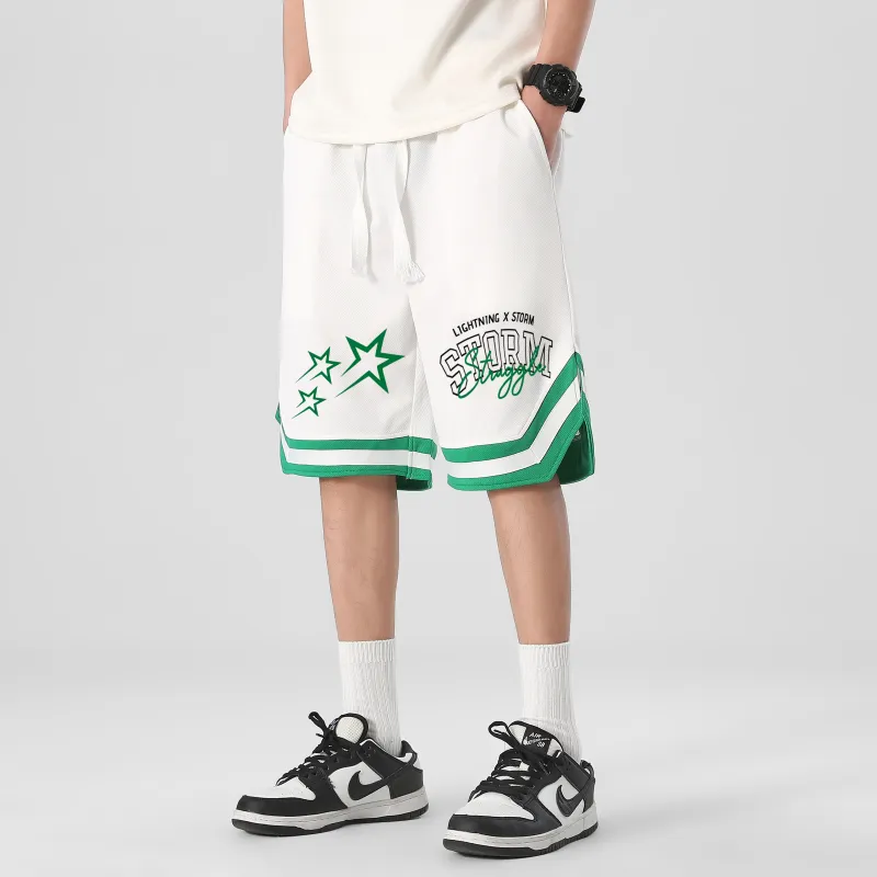 Lightning X Storm Basketball Shorts Unisex-2