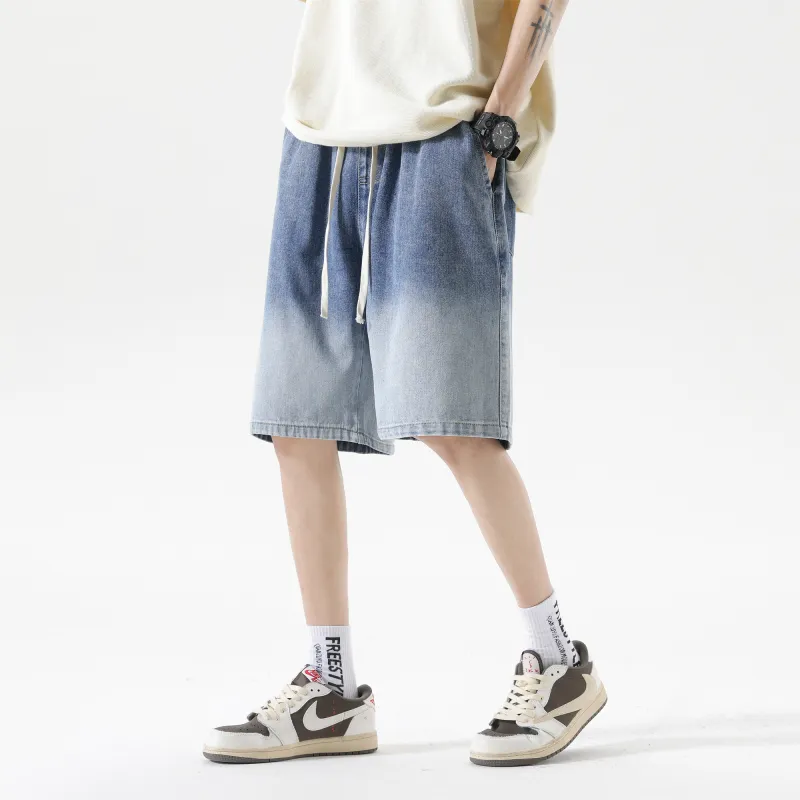 Lightning X Storm Denim Shorts Unisex-2