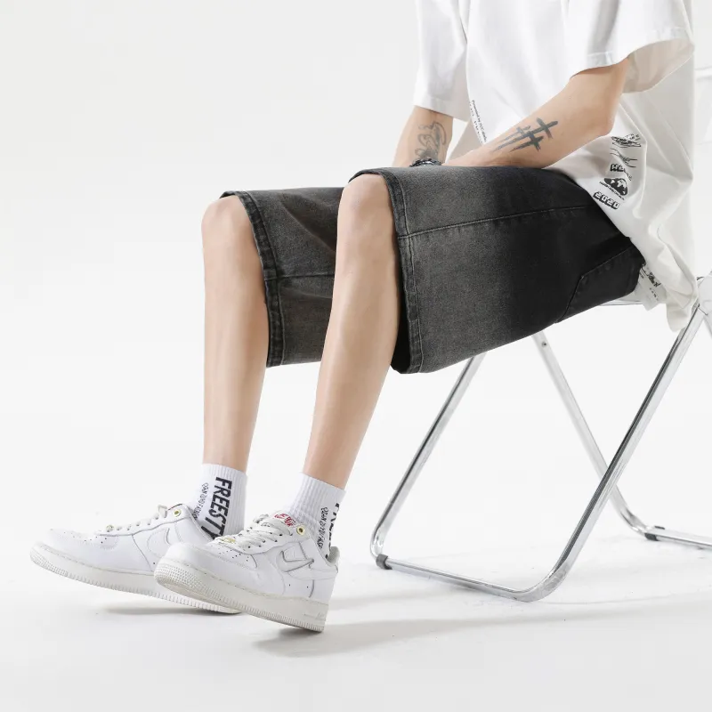 Lightning X Storm Denim Shorts Unisex-11