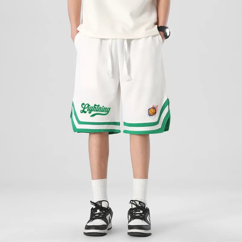 Lightning X Storm Basketball Shorts Unisex-2