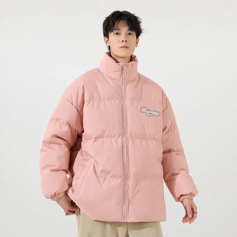 Lightning X Storm Retro Preppy Unisex Quilted Jacket-21