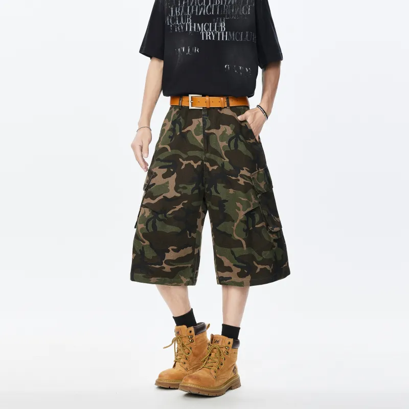 SIL VITIN Casual Shorts Unisex Camouflage-5