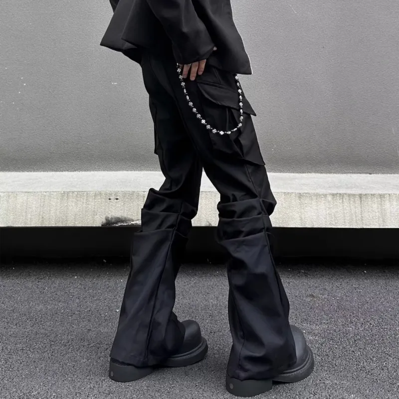 SIL VITIN Casual Pants Unisex Black-2
