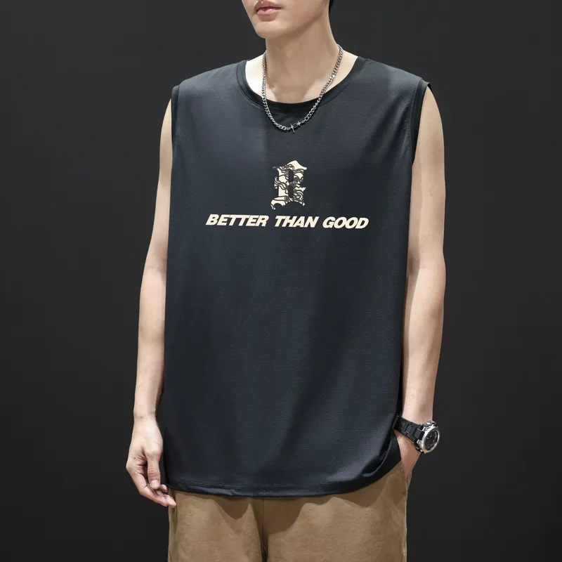 SIL VITIN Tank Tops Unisex Black-2