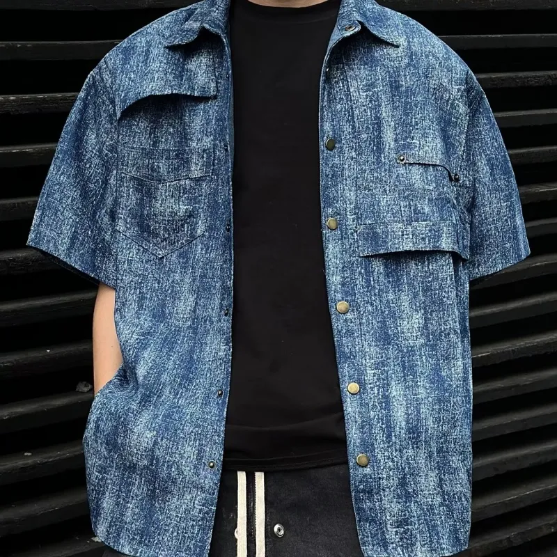 SIL VITIN Shirts Unisex Blue-4