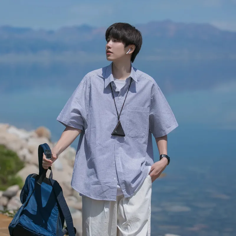 SIL VITIN Shirts Unisex Blue-2