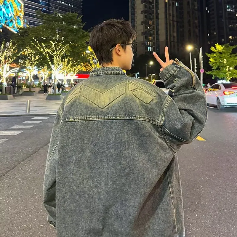 SIL VITIN Denim Jackets Unisex Blue-2