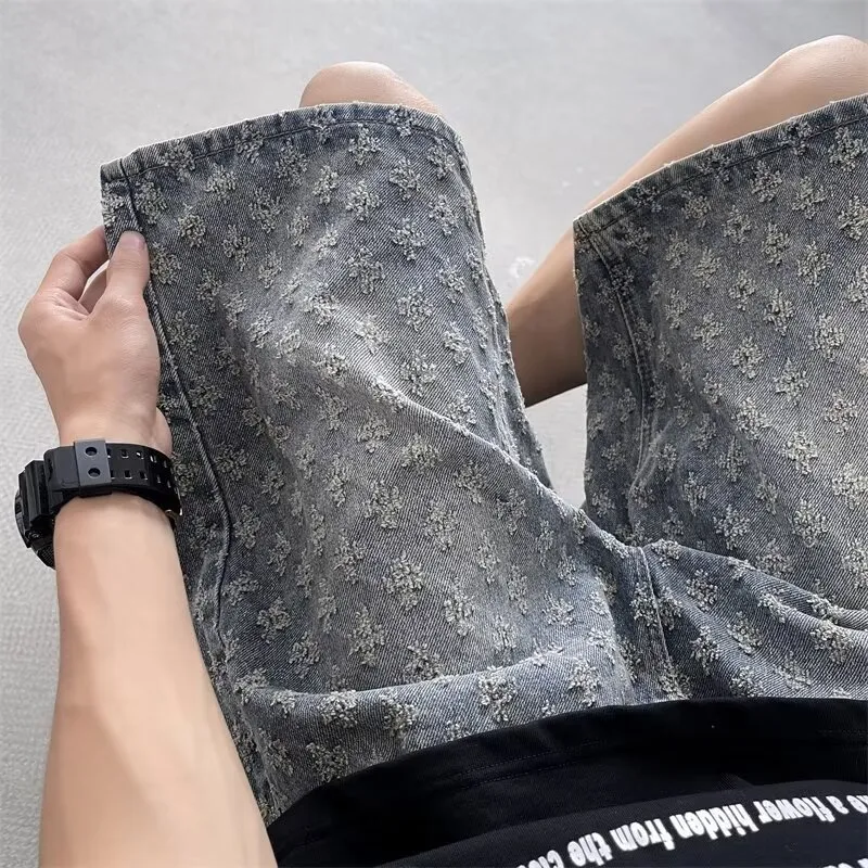 SIL VITIN Denim Shorts Unisex-1