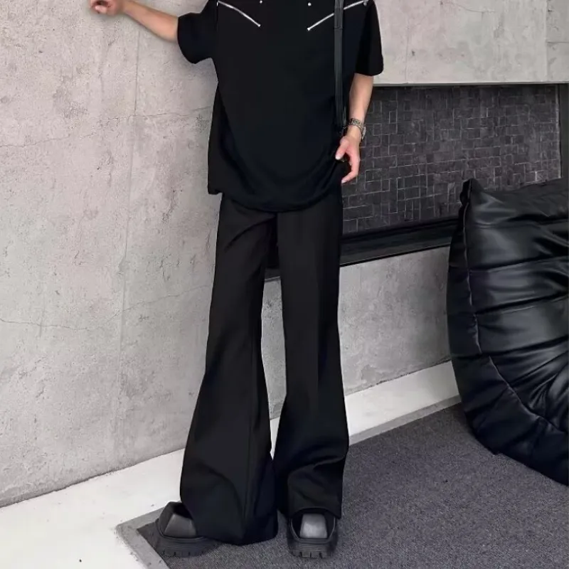 SIL VITIN Casual Pants Unisex Black-7
