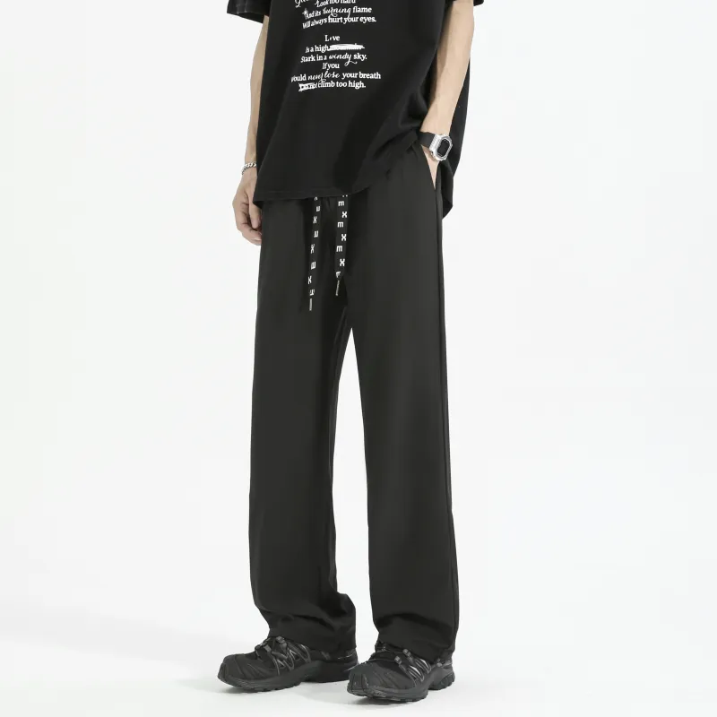 SIL VITIN Casual Pants Unisex Black-2