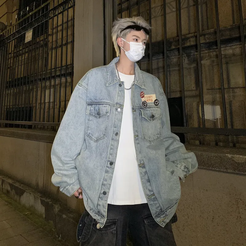 SIL VITIN Denim Jackets Unisex-11