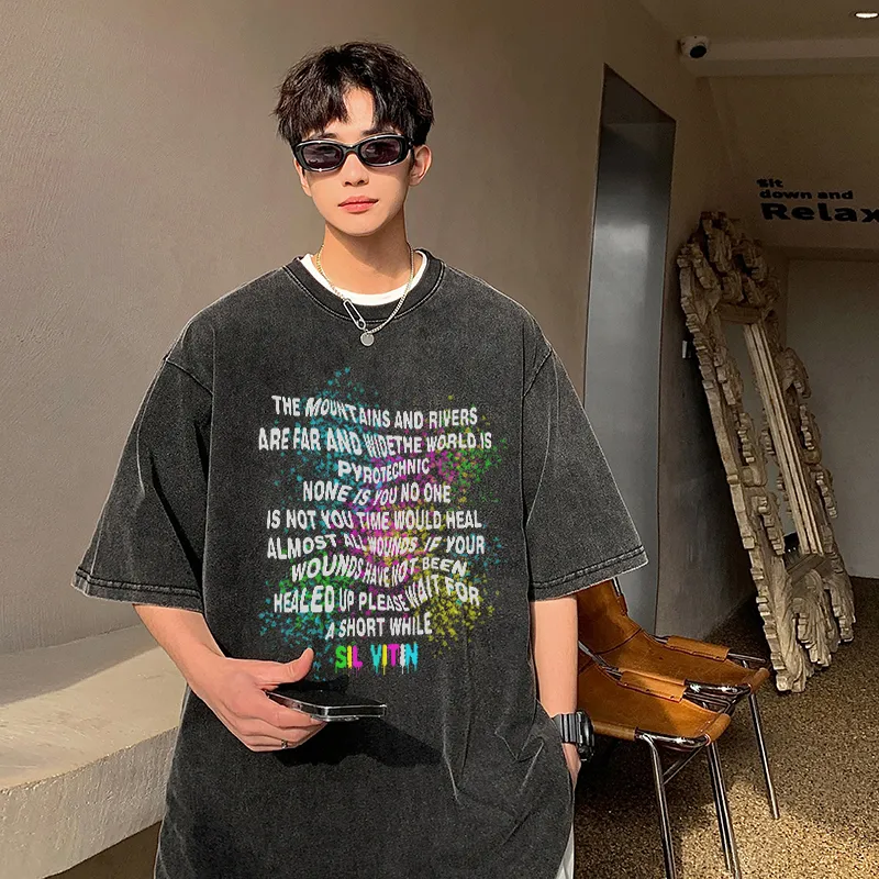 SIL VITIN T Shirts Unisex Black-3