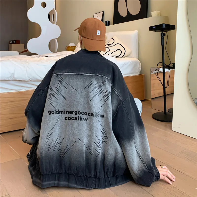 SIL VITIN Denim Jacket Unisex Black-1