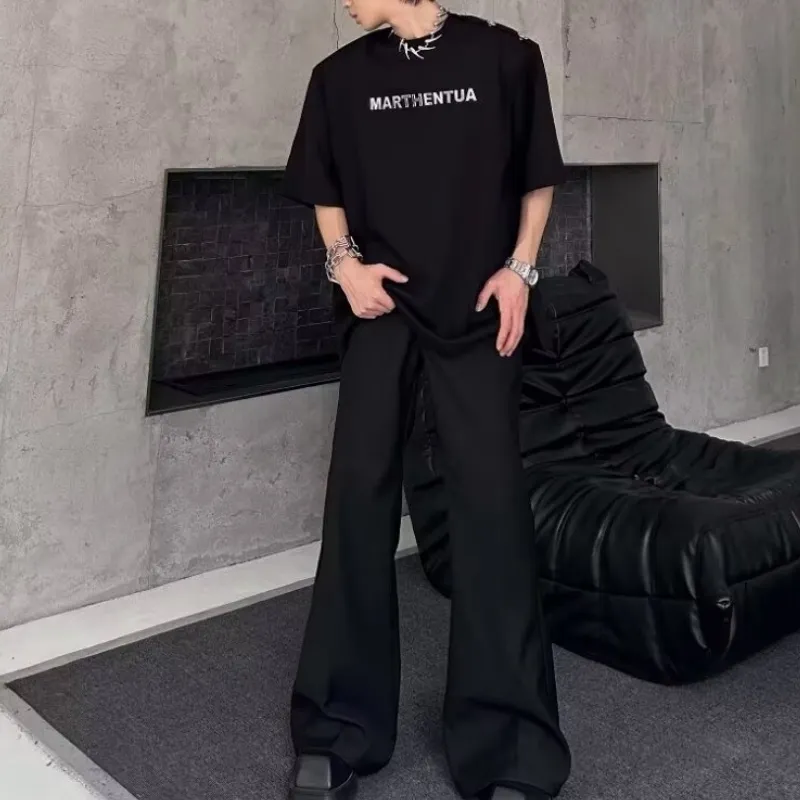 SIL VITIN Casual Pants Unisex Black-4