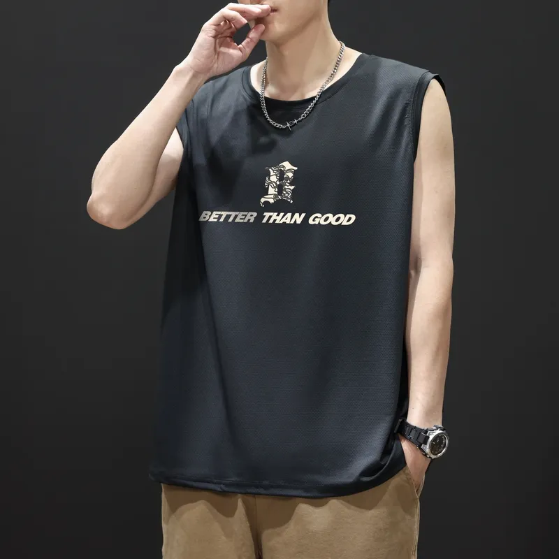 SIL VITIN Tank Tops Unisex Black-4