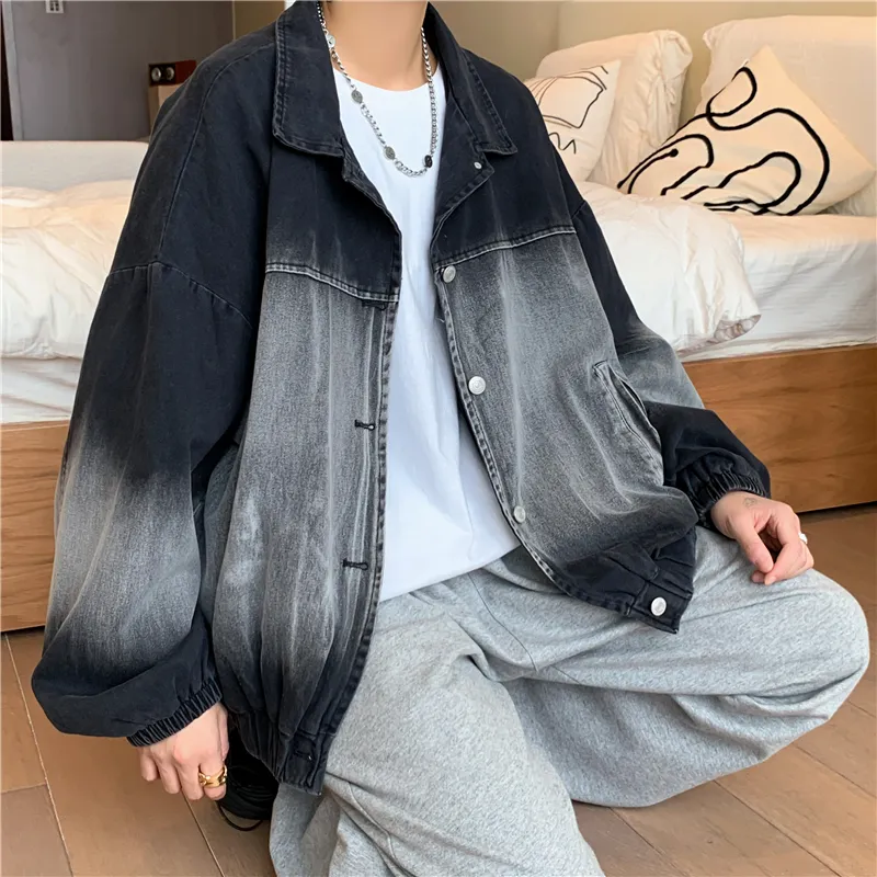 SIL VITIN Denim Jacket Unisex Black-4