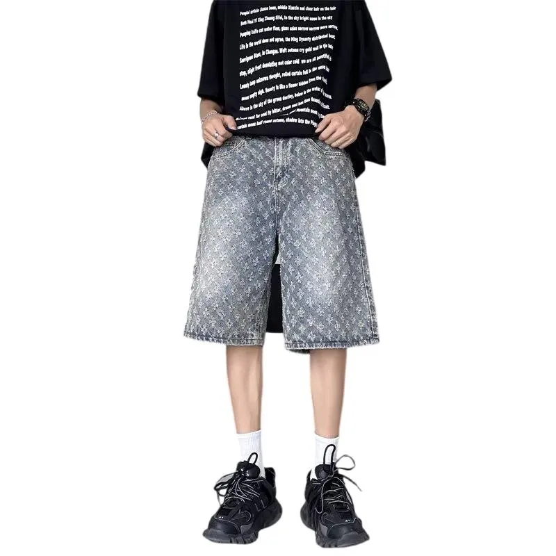 SIL VITIN Denim Shorts Unisex-3