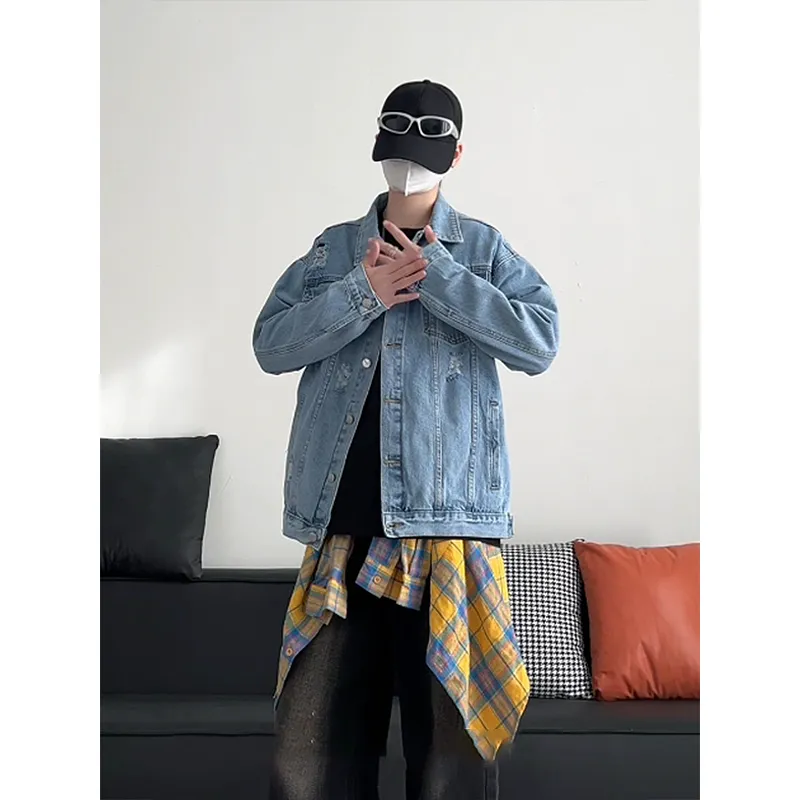 SIL VITIN Denim Jackets Unisex-7