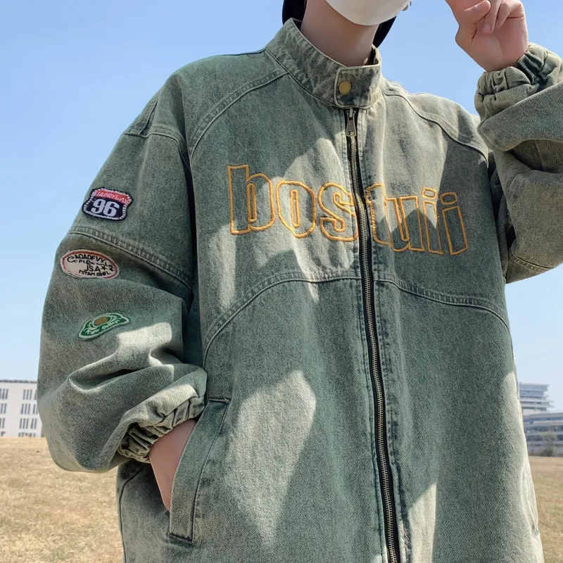 SIL VITIN Denim Jacket Unisex Blue-3