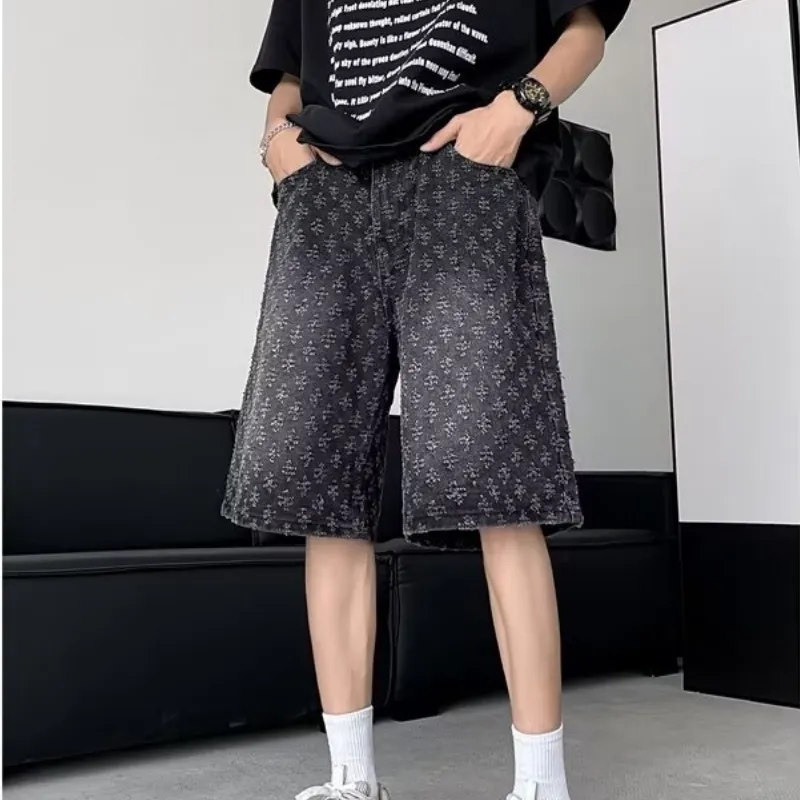 SIL VITIN Denim Shorts Unisex-7