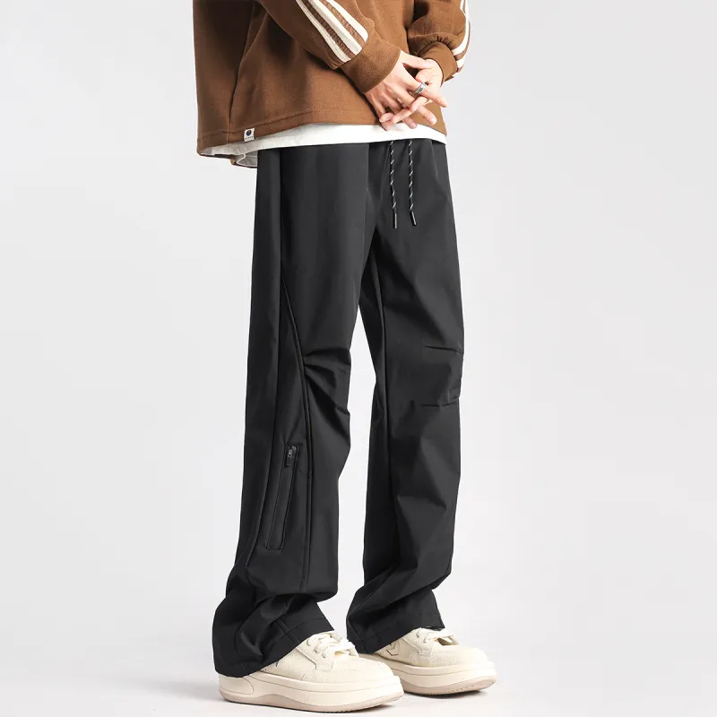 SIL VITIN Casual Pants Unisex Black-3